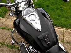 (P) HONDA VTX 1800 LEATHER TANK PANEL PLAIN